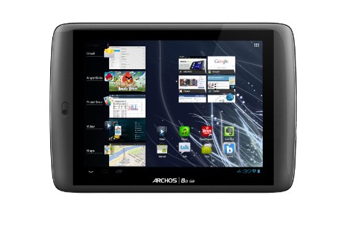 Archos 80 G9 Turbo 20,32 cm (8 Zoll) Tablet-PC (OMAP 4 Multi Core A 9, 1,2 GHz, 16GB SDD, WiFi-n, Multitouch, Android 4.0) schwarz