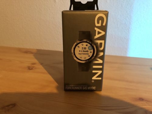 Garmin Forerunner 645 Music, GPS | schwarz/silber | NEU