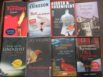 56 Bücher Romane skandinavische Krimi Thriller Psychothriller Top Titel 