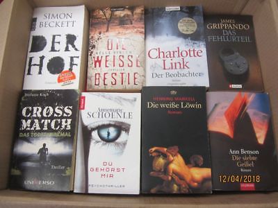 56 Bücher Romane Krimi Thriller Psychothriller  Top Titel Bestseller Paket 1