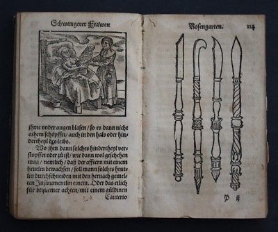 WALTHER HERMANN RYFF,SCHWANGERER FRAUWEN ROSENGARTEN,ILLUSTRIERT,1580,RAR