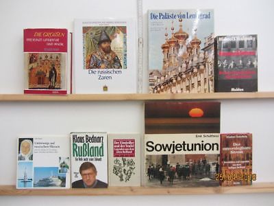 34 Bücher Bildbände Kunst Kultur Geschichte russische Geschichte Russland