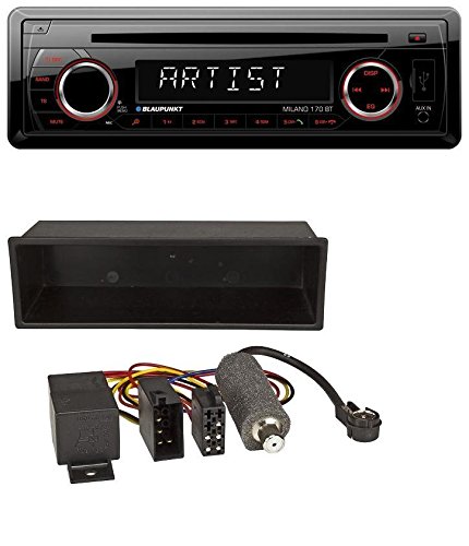 caraudio24 Blaupunkt Milano 170 BT SD Bluetooth USB MP3 CD Autoradio für VW Polo T4 Passat Golf (98-04)