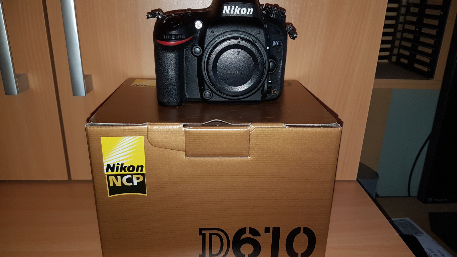 Nikon D D610 24.3 MP SLR-Digitalkamera - Schwarz 