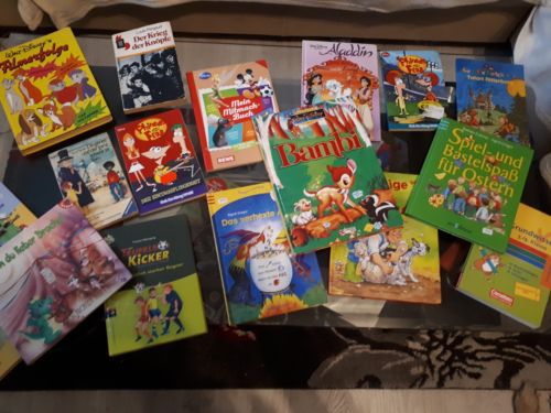 Kinderbücher paket 16 Stück Walt Disney Bambi Lehrbücher 