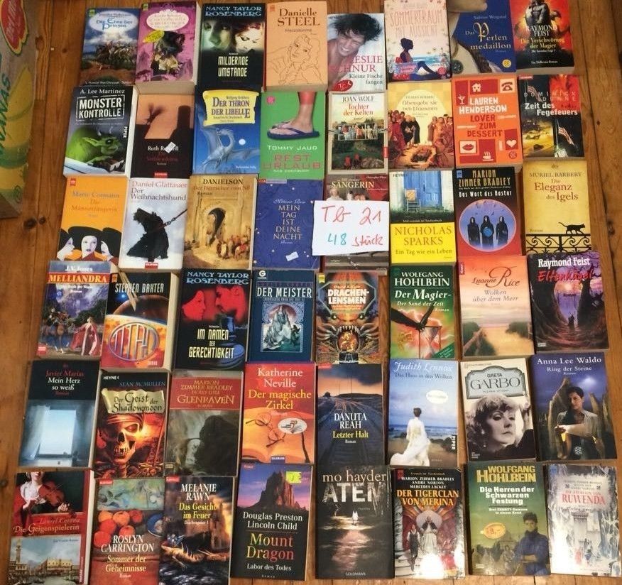 (Tb21) 48 Thriller Krimi Romane Bücher Bestseller - Konvolut - Sammlung - Paket 