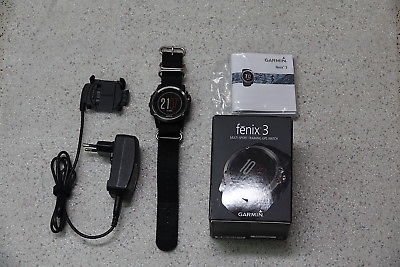 Garmin Fenix 3, Multisport-Uhr, Farbdisplay, GPS