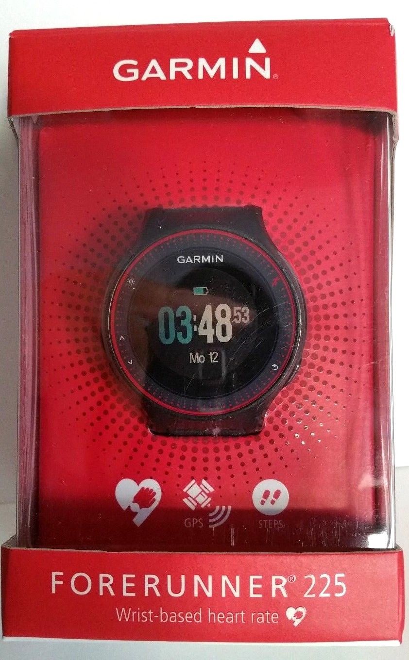 GARMIN FORERUNNER 225 HR GPS-Laufuhr / Herzfrequenzmessung am Handgelenk