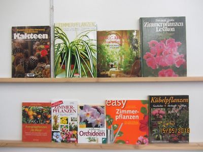 27 Bücher Bildbände Blumen Pflanzen Zimmerpflanzen Grünpflanzen Pflanzenpflege