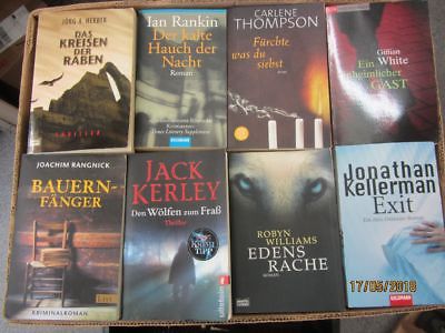 54 Bücher Romane Krimi Thriller Psychothriller  Top Titel Bestseller Paket 1