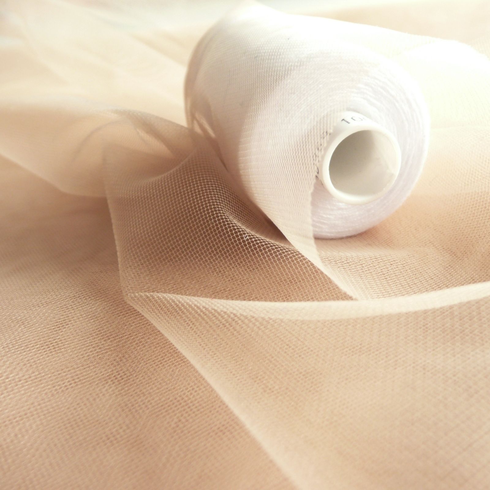 Super fine soft nude skin flesh coloured illusion mesh tulle fabric 150cm wide