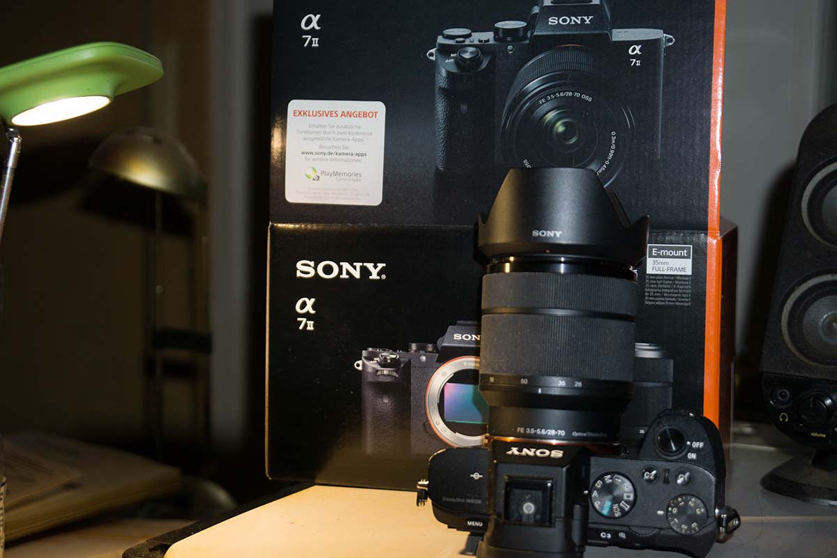 Sony Alpha ILCE-7M2 24.3 MP Digitalkamera - Schwarz (28-70)