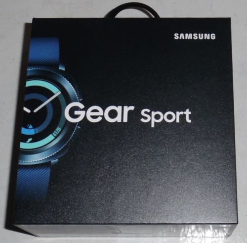 Samsung Gear Sport Smartwatch SM-R600 blau NEU & OVP Fitnesstracker Fitnesswatch