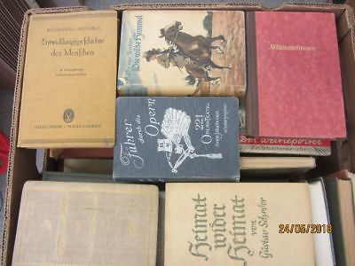 56 Bücher antiquarische Bücher Paket 1