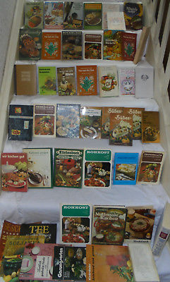 45x DDR antik Koch Back Bücherpaket Bücher Sammlung kochen backen Küche Backbuch