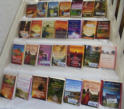 Bücherpaket Bücher Sammlung 30x Weltbild Taschenbücher Romane Bestseller Frauen 