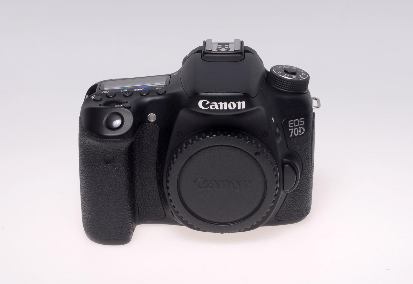 Canon EOS 70D 20.2 MP SLR-Digitalkamera - Schwarz (Nur Gehäuse) - gebraucht