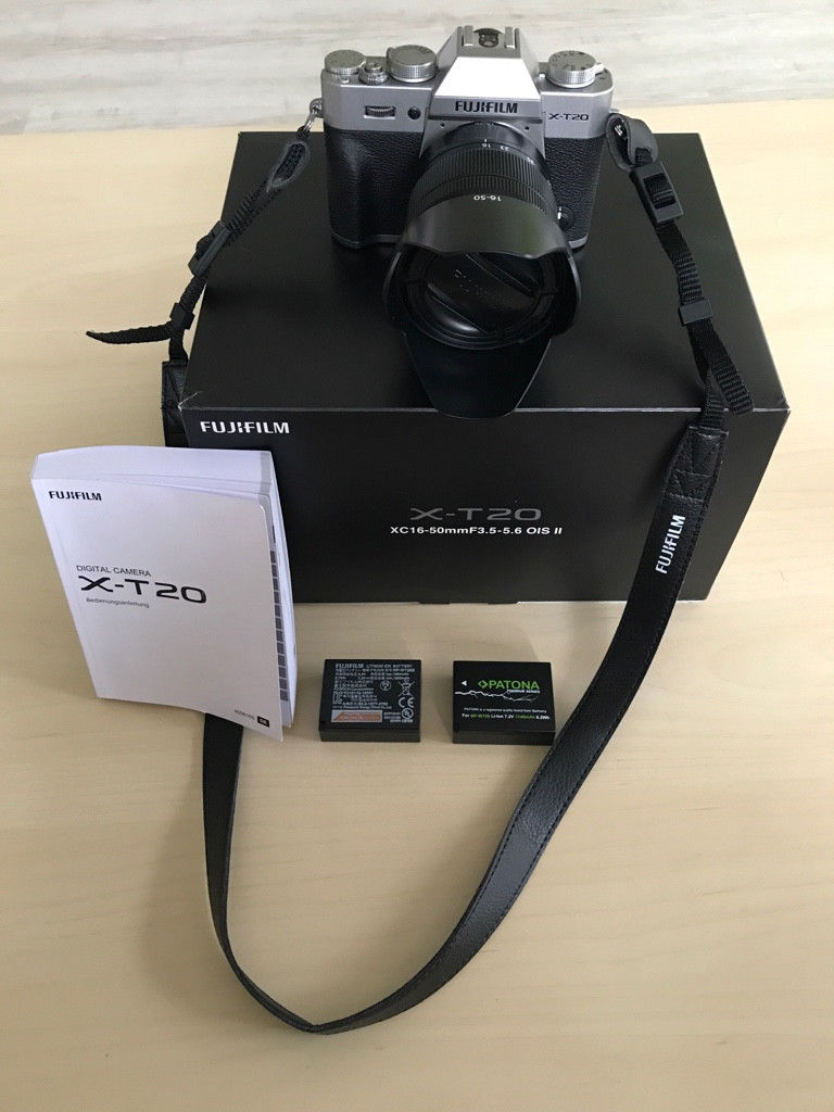 Fujifilm X-T20 Systemkamera mit XC16-50mm II Objektiv Kit - nur 527 Auslösungen!