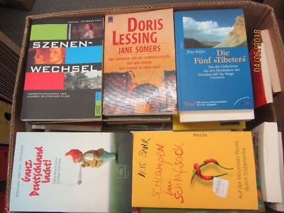 76 Bücher Softcover Romane Sachbücher Erzählungen u.a. 