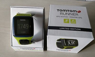 TomTom Runner GPS Watch Laufuhr Limited Edition Grün/ Dunkelblau 1RR0.001.085