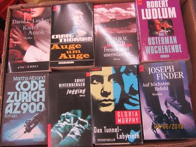 81 Bücher Romane Krimi Thriller Detektivromane Spionageromane