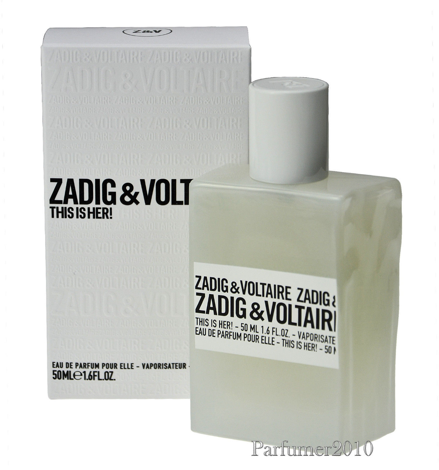 Zadig & Voltaire This is her 50ml Eau de Parfum EDP Neu & Originalverpackt