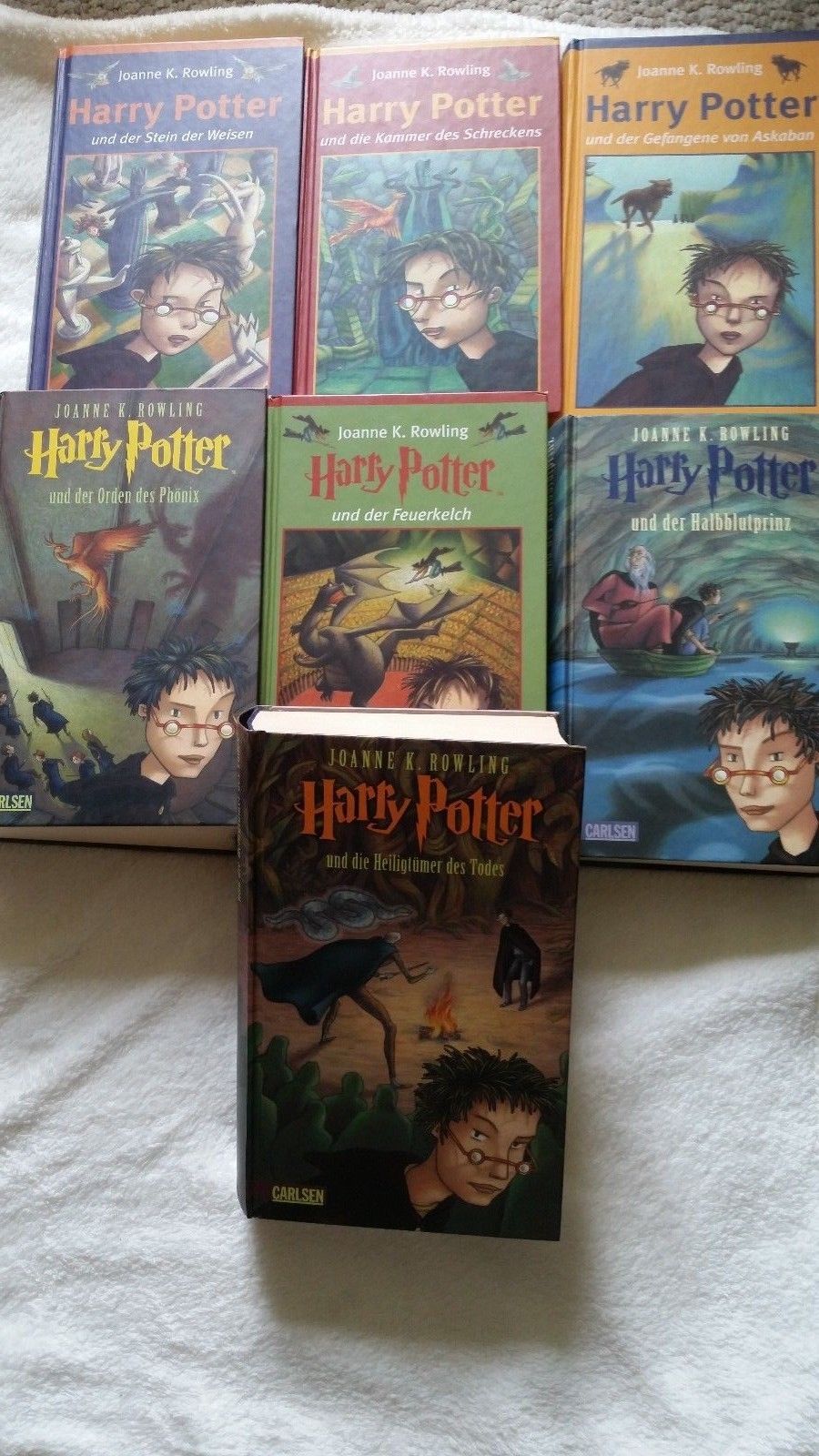 Harry Potter alle 7 Bände