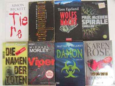 57 Bücher Romane Krimi Thriller Psychothriller  Top Titel Bestseller 