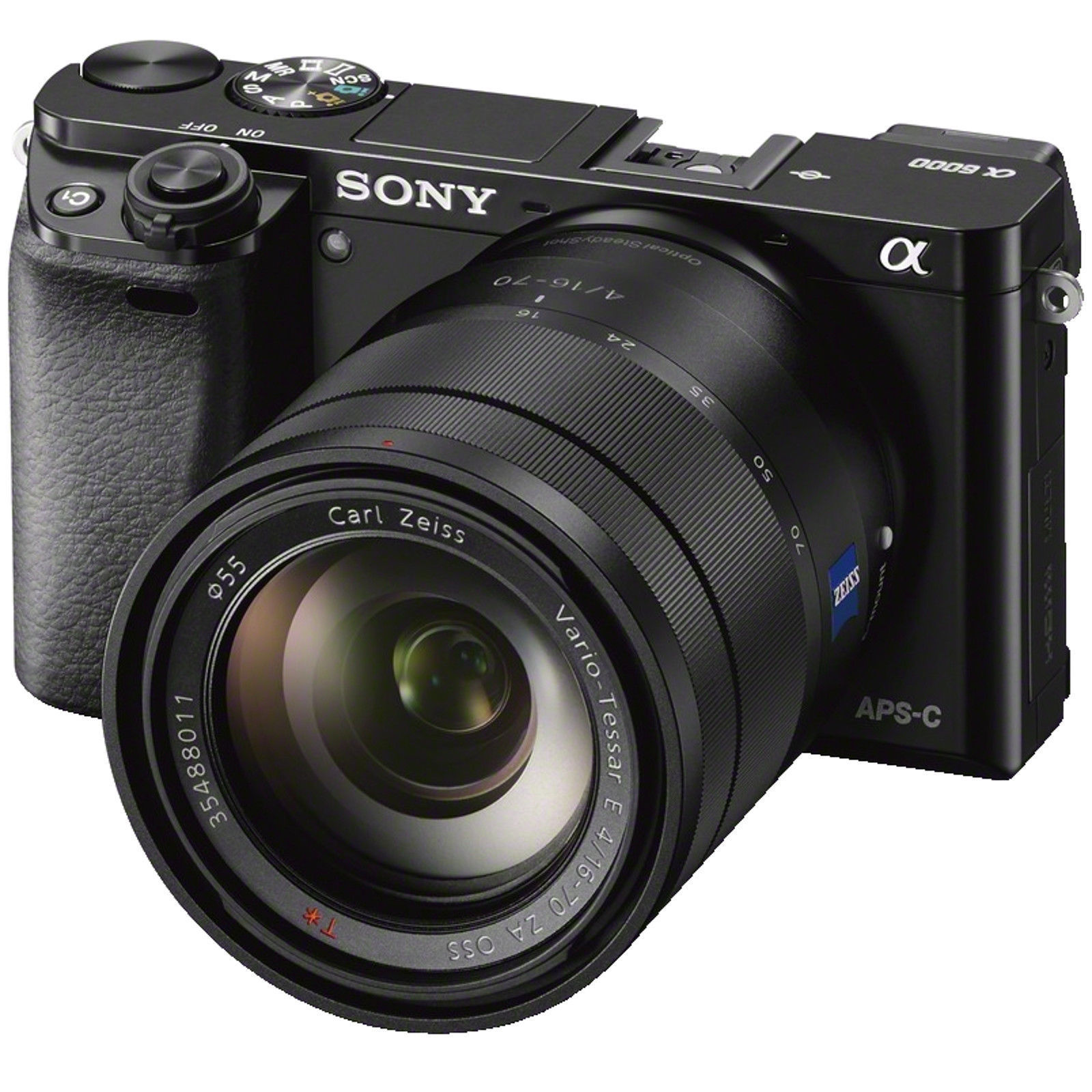 SONY ILCE-A6000Z Zeiss BODY Systemkamera, 24.3 Megapixel, Full HD, APS-C Sensor,
