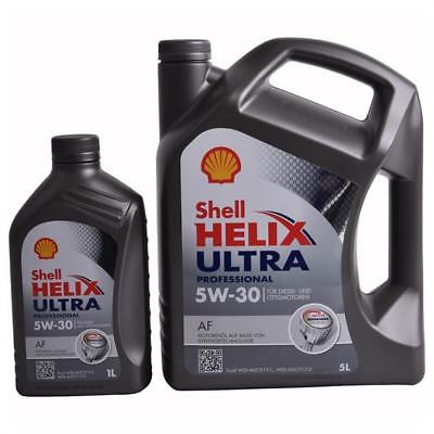5 Liter + 1 Liter Shell Helix Ultra Professional AF 5W-30 Motorenöl