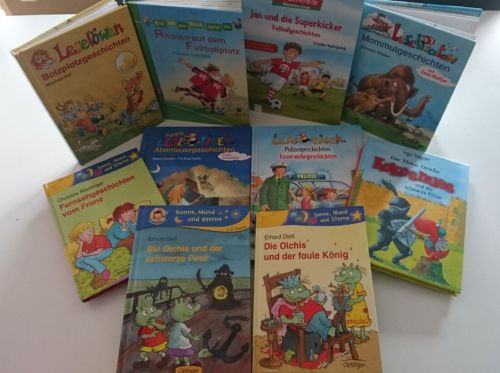 Tolles Bücherpaket Kinder Jungs 10 Bücher 