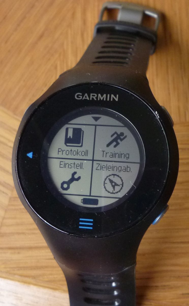 GARMIN Forerunner 610 HR GPS Sportuhr mit Pulsgurt; Touchscreen; Topzustand!