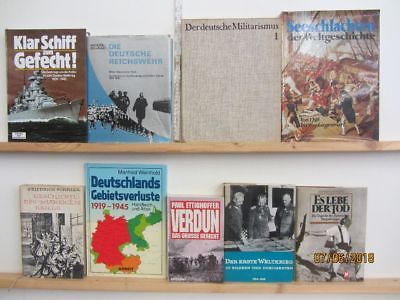 28 Bücher Militärgeschichte  Weltkriege Seeschlachten Kriege Kriegsgeschichte