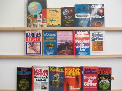 Erich von Däniken 16 Bücher Sachbücher Überirdisches Ausserirdisches