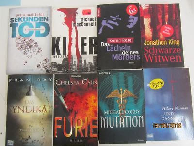 58 Bücher Romane Krimi Thriller Psychothriller  Top Titel Bestseller 