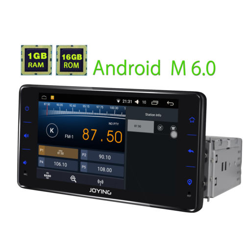 Android 6.0 Navigation GPS Autoradio Touchscreen DAB+ Bluetooth 1 Din 4G WIFI SD