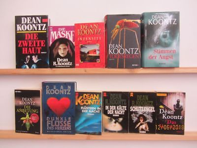 Dean Koontz 24 Bücher Romane Horrorromane Gruselromane Horror Grusel
