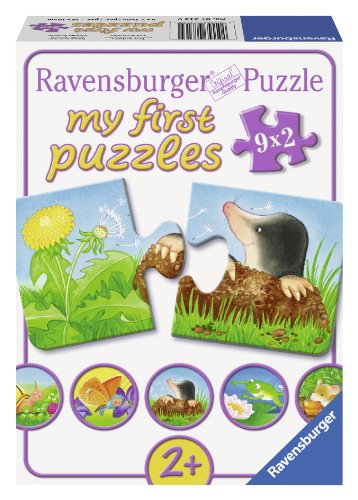 Ravensburger 07313 - Tiere im Garten, my first puzzles 9x2