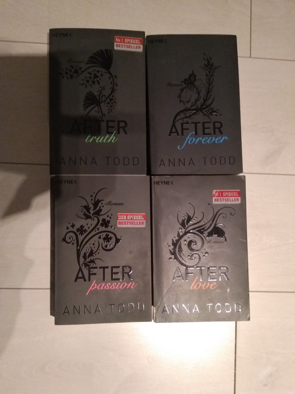 After Buchreihe (truth, forever, passion, love) (Anna Todd)