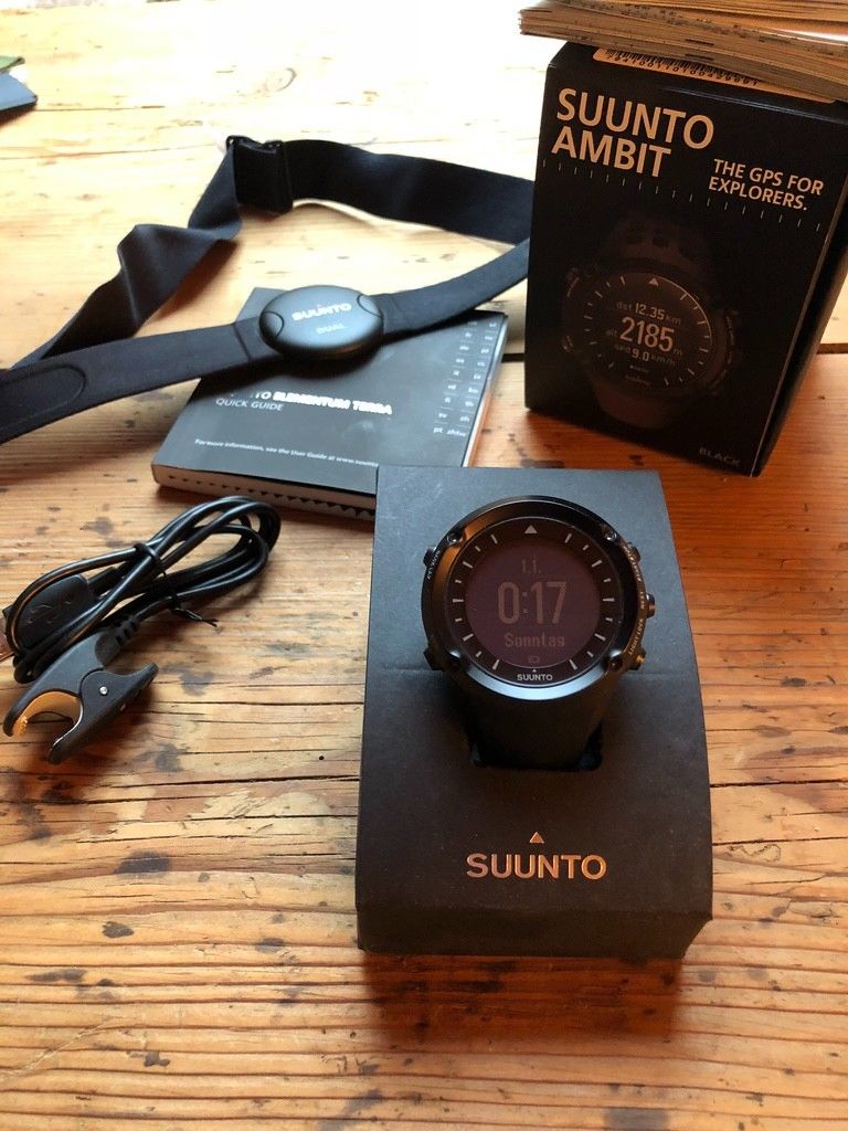 Suunto Ambit Black GPS Sport Uhr, Made in Finnland