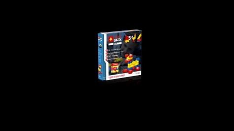 Light Stax S-12011 Set, Kompatibel zu Lego, mit 30 LED-Bausteinen in 3 Farben Plus Mobile Power Brick