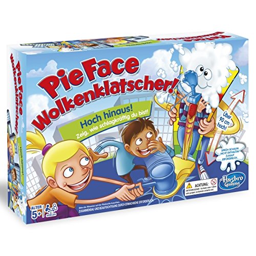 Hasbro Spiele C2130100 - Pie Face Wolkenklatscher, Kinderspiel