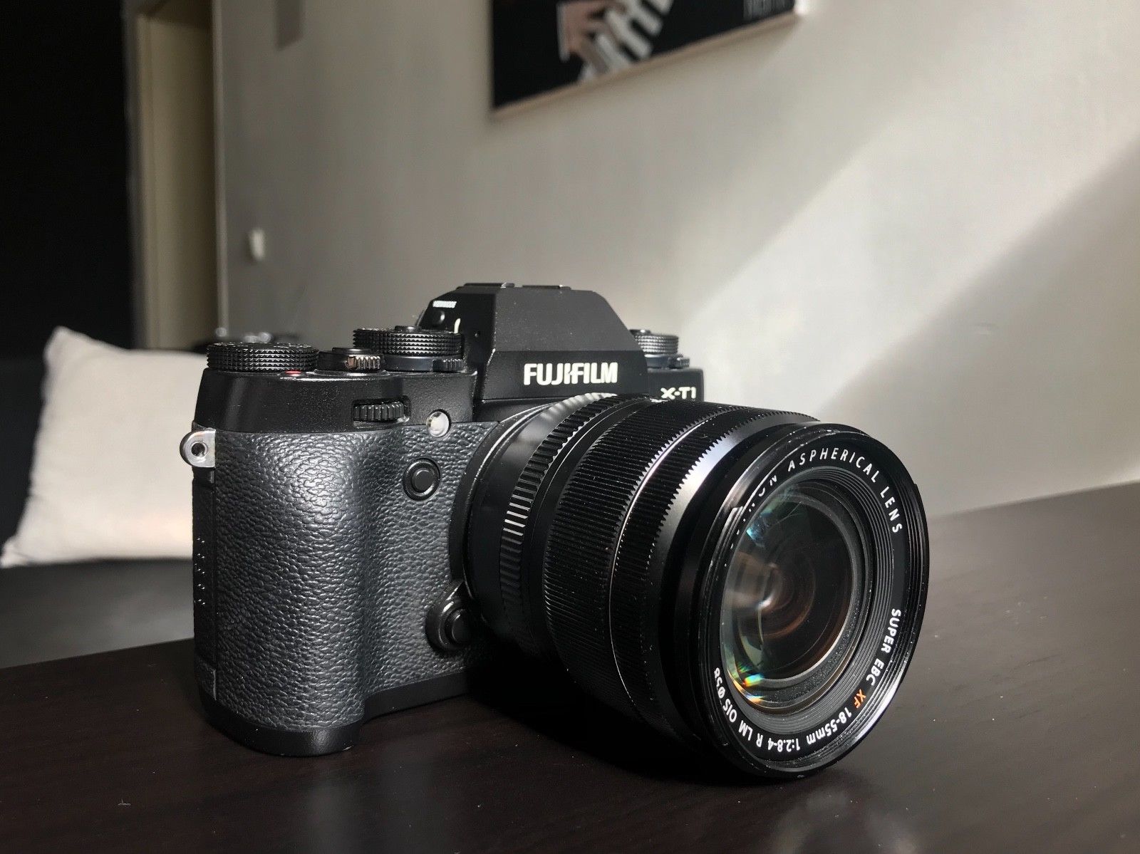 Fujifilm X-T1 | Digitalkamera | Schwarz | Kit XF 18-55mm f/2.8 