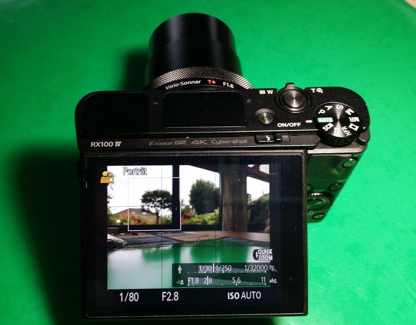 Sony Cyber-shot DSC-RX100M4 * RX100 IV * Digitalkamera OVP Sehr guter Zustand