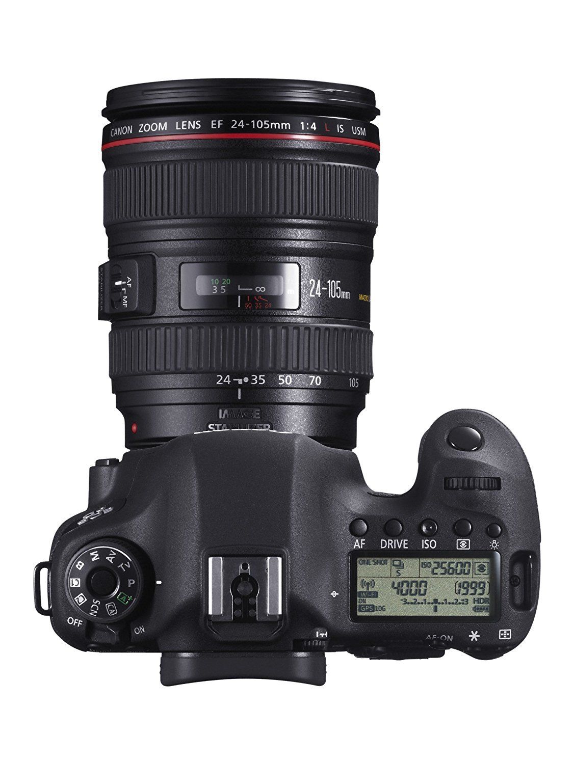 Canon EOS 6D 20.2MP Digitalkamera Mk1 mit Objektiv EF f/4L IS USM 24-105mm 1:4