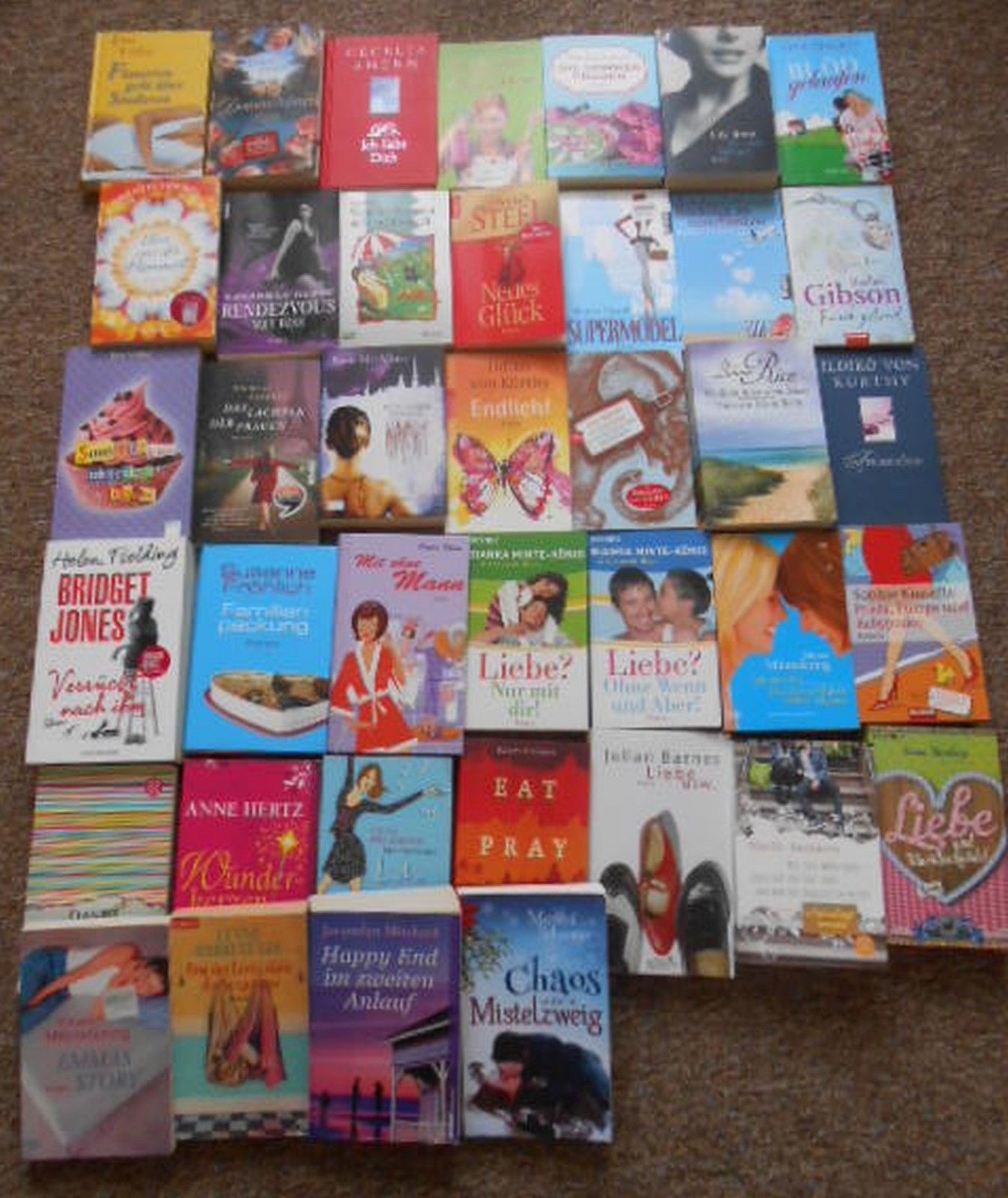 Bücherpaket 39 Frauenromane, Liebe, Familie, Romantik, Humor,  Urlaubsliteratur