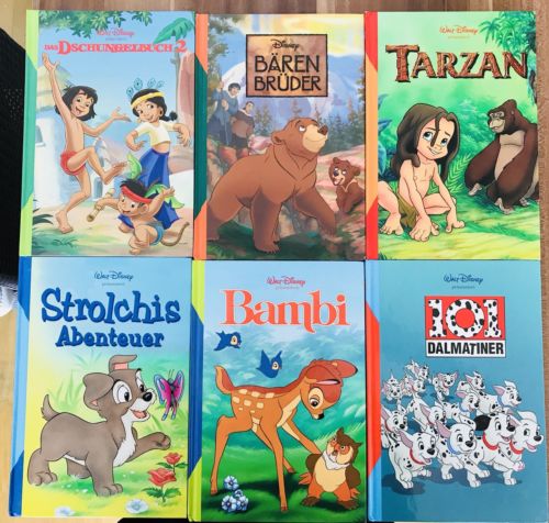 Kinderbücherpaket - 6 Disney Bücher