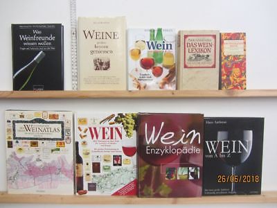 30 Bücher Wein Weinsorten Weinanbau Weinalmanach Anbaugebiete