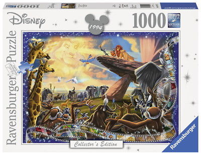 1000 Teile Ravensburger Puzzle Disney Collector's Edition König der Löwen 19747