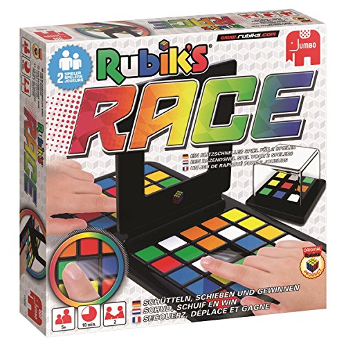 Jumbo Spiele 3986 - Rubiks Race, Geschicklichkeitsspiel, bunt